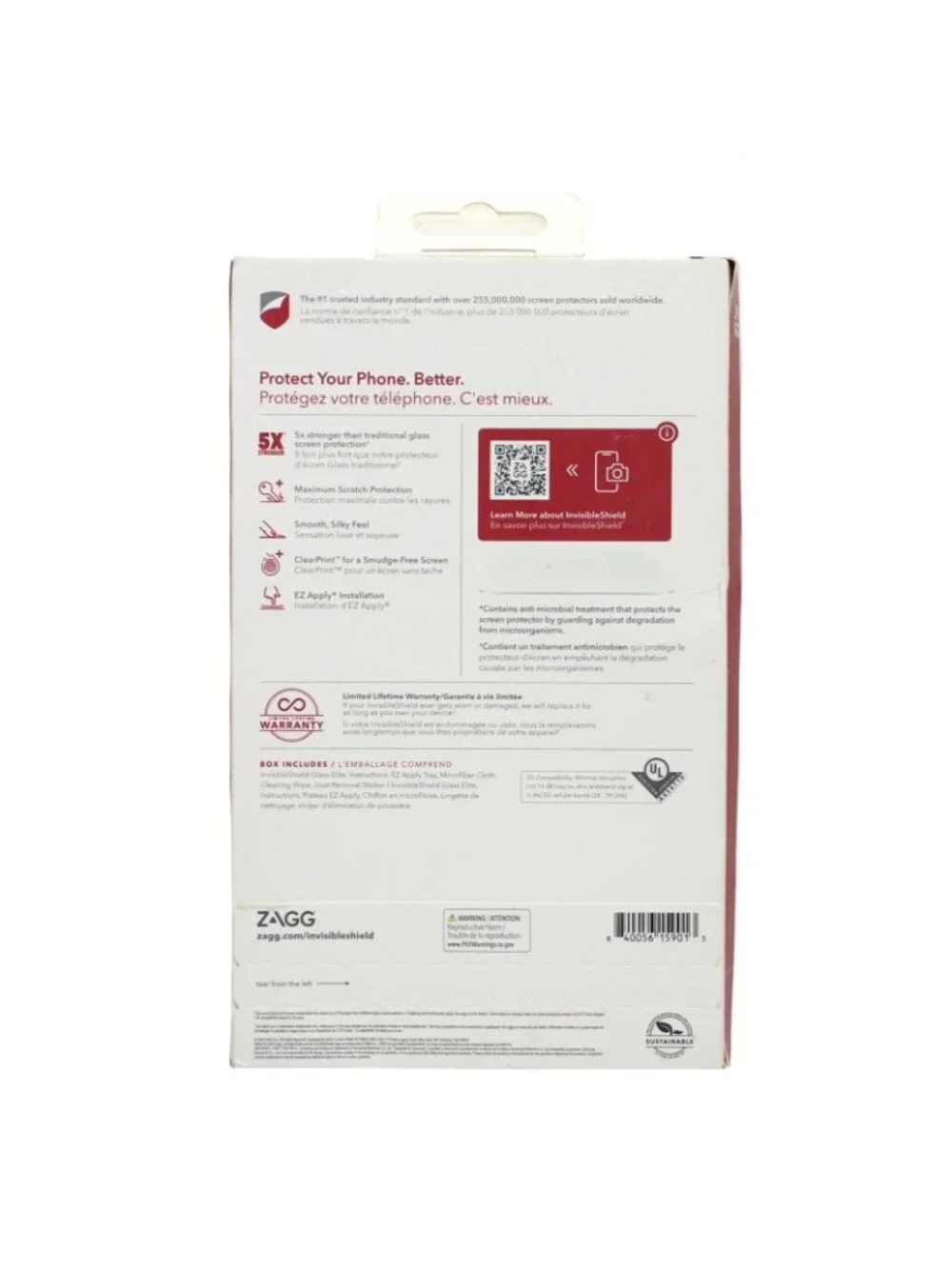 ZAGG InvisibleShield Glass Elite Screen Protector for Samsung GA33 5G 5X Shatter